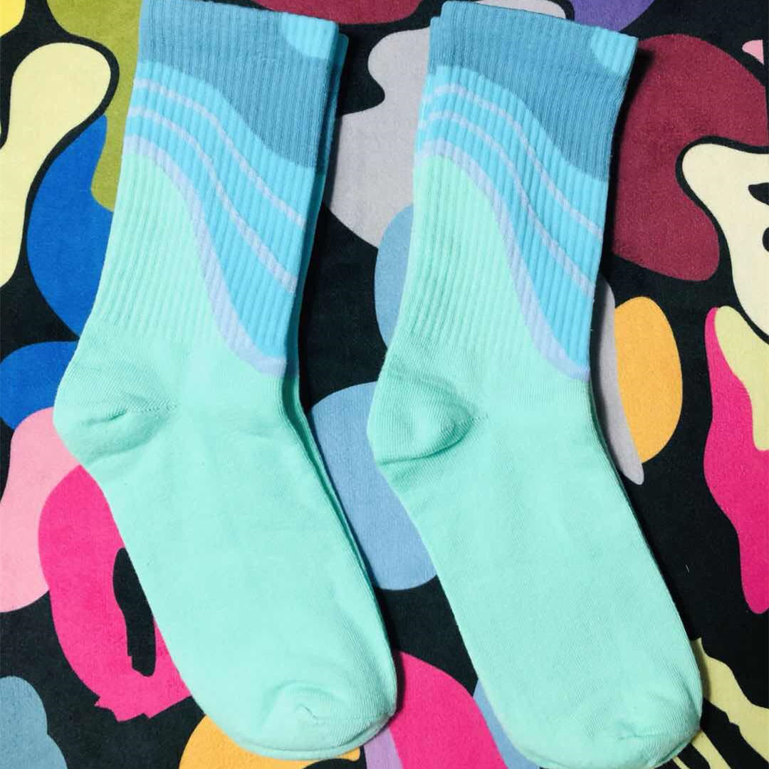 Tide Color Movement Cotton Socks